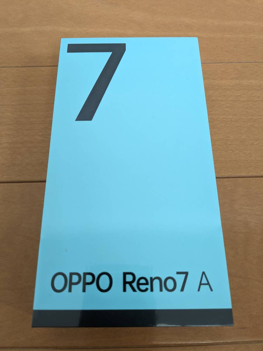 送料無料 【新品 未開封】 OPPO Reno7 A ドリームブルー ワイモバイル
