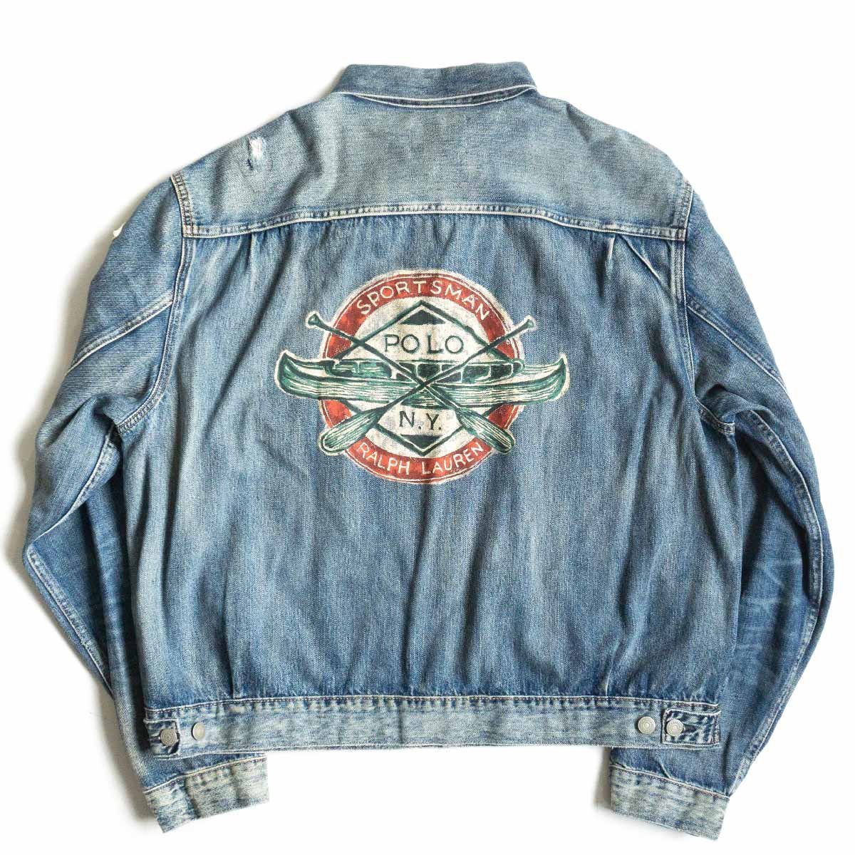 極美品】POLO RALPH LAUREN 【2nd TYPE DENIM JACKET】XL デニム 