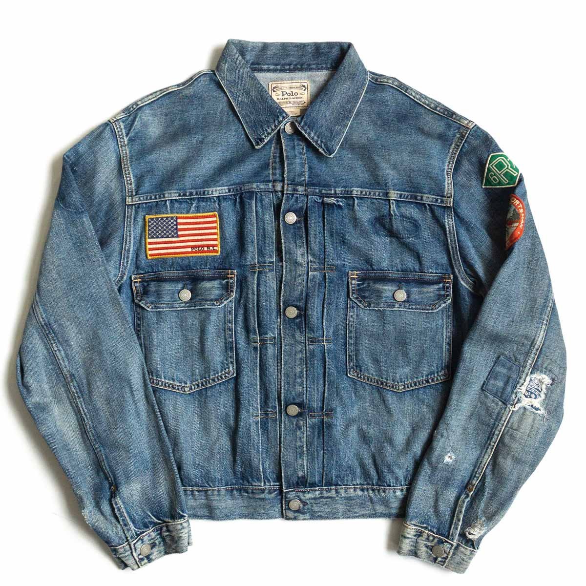 極美品】POLO RALPH LAUREN 【2nd TYPE DENIM JACKET】XL デニム 