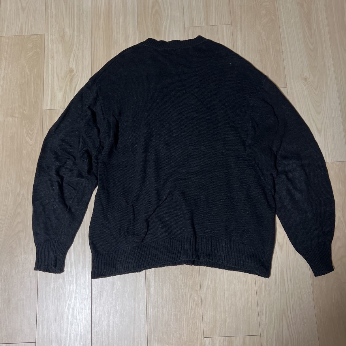 COMOLI コモリ 21SSクルーネックニット T01-06001 インディゴ COMOLI 
