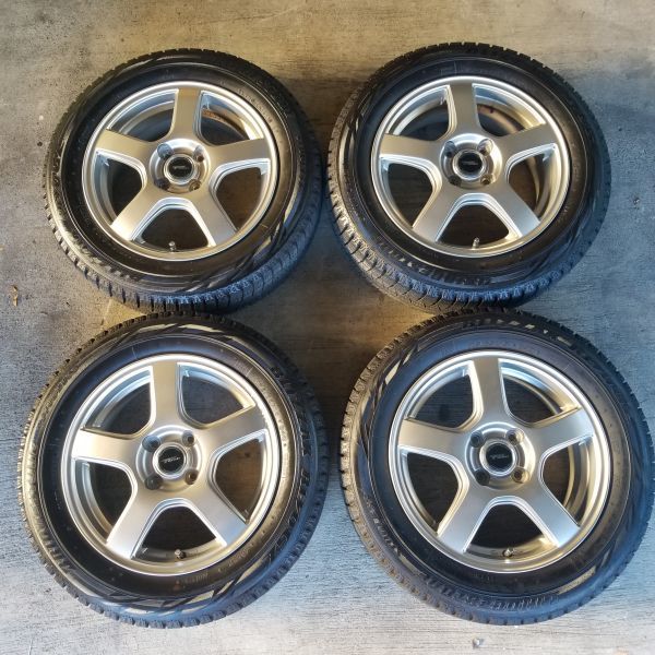 F0249）スタッドレスタイヤ4本セット！175/65R15 スペイドなど 【公式