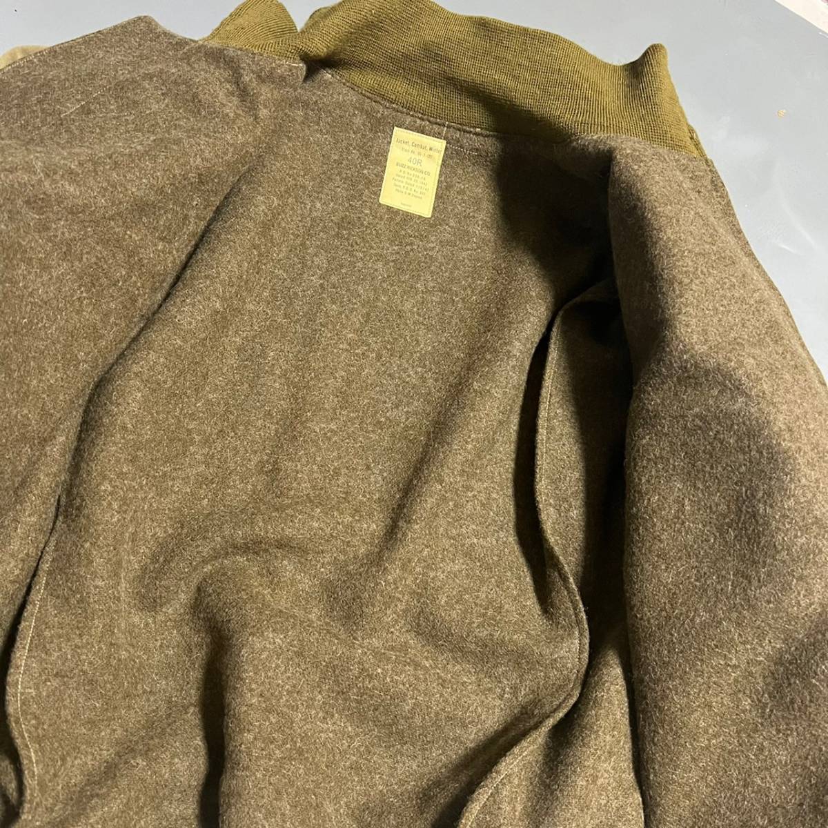 東洋 BUZZ RICKSON'S バズリクソンズ タンカース タクシードライバー 40