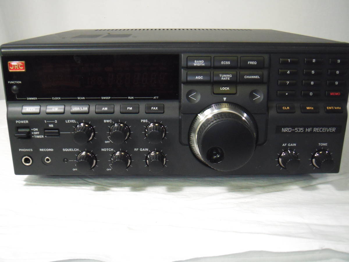 JRC NRD-535 HF 受信機 - Yahoo!オークション レシーバー 1円 Receiver