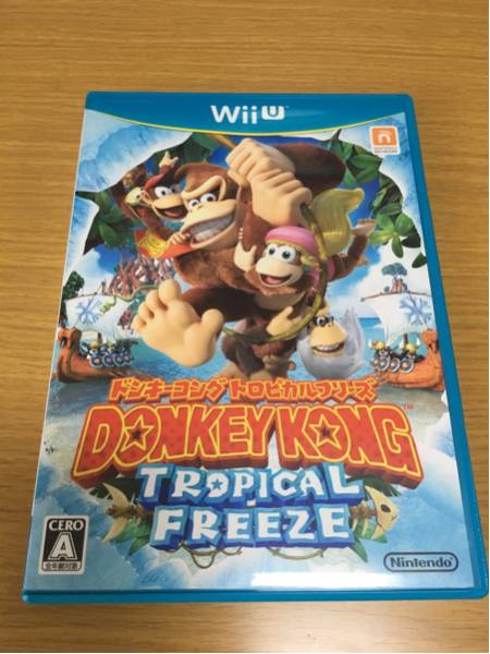 【送料無料】『ドンキーコング トロピカルフリーズ』 WiIUソフト