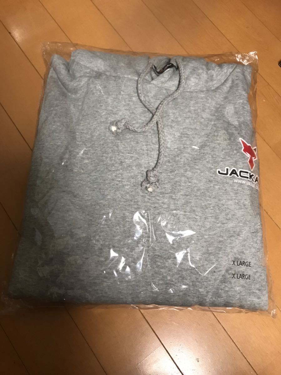 ジャッカル パーカー (グレー・XL)新品未使用