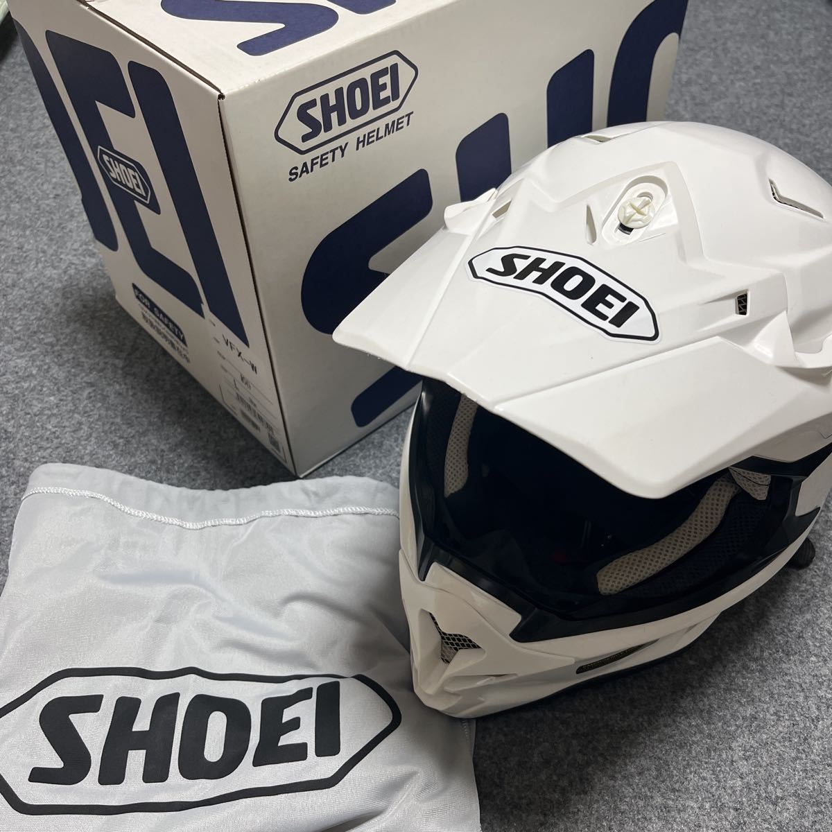 □SHOEI ショウエイ RFX フルフェイスヘルメット レッド XXLサイズ