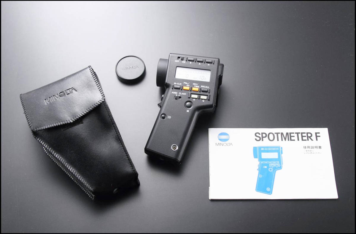 ミノルタ F MINOLTA SPOTMETER スポットメーター 公式通販 露出計