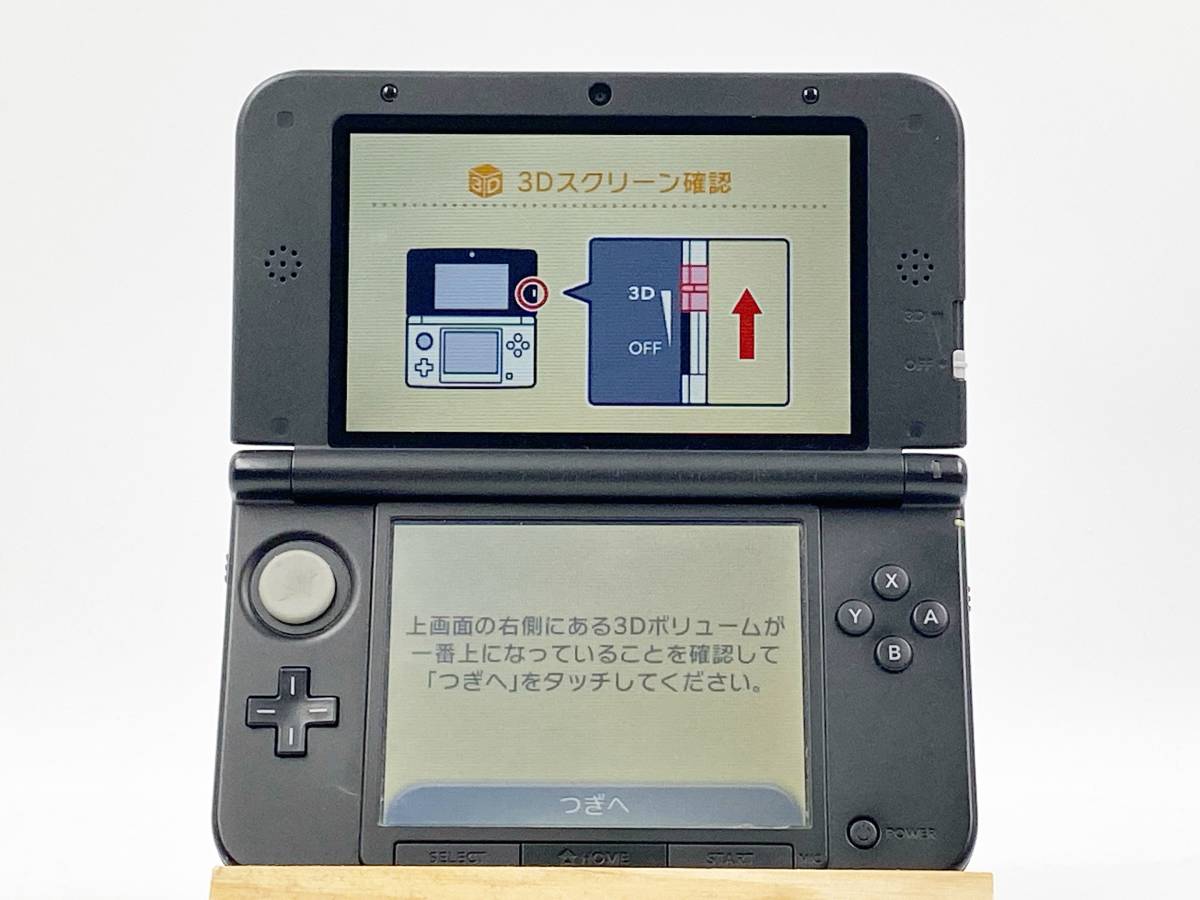 ニンテンドー 3DS LL ブルー×ブラック ニンテンドー 任天堂 3DS LL ブルーXブラック 動作品 初期化済み LL