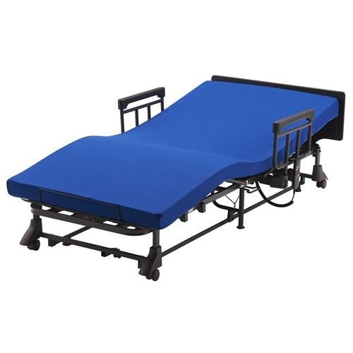 OKIN★収納式電動ベッド・2モーター★YMD-B02★ブルー★直接引取可能