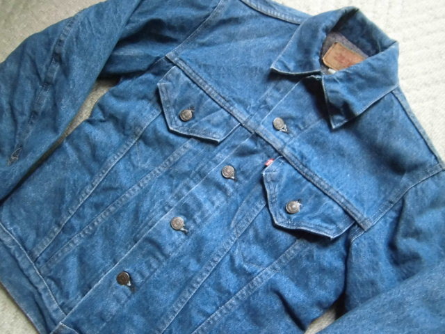 70'S Usa Vintege Levi's 70505 ビンテージ リーバイス ブランケット付 デニム ジャケト 34 アメリカ製