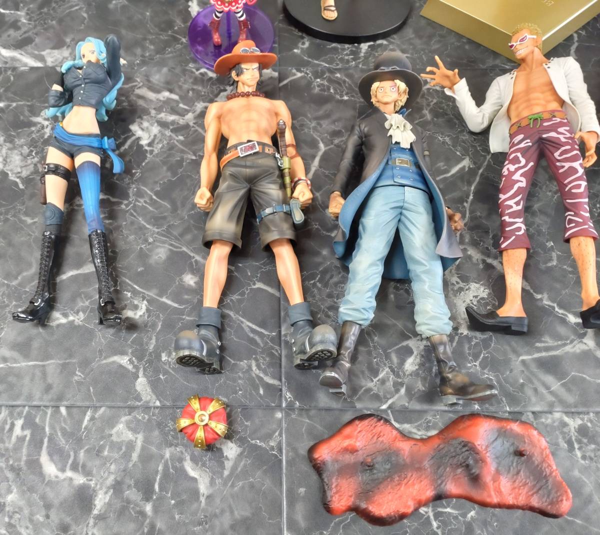 ワンピース フィギュア ジャンク品 まとめセット / ルフィ エース サボ 