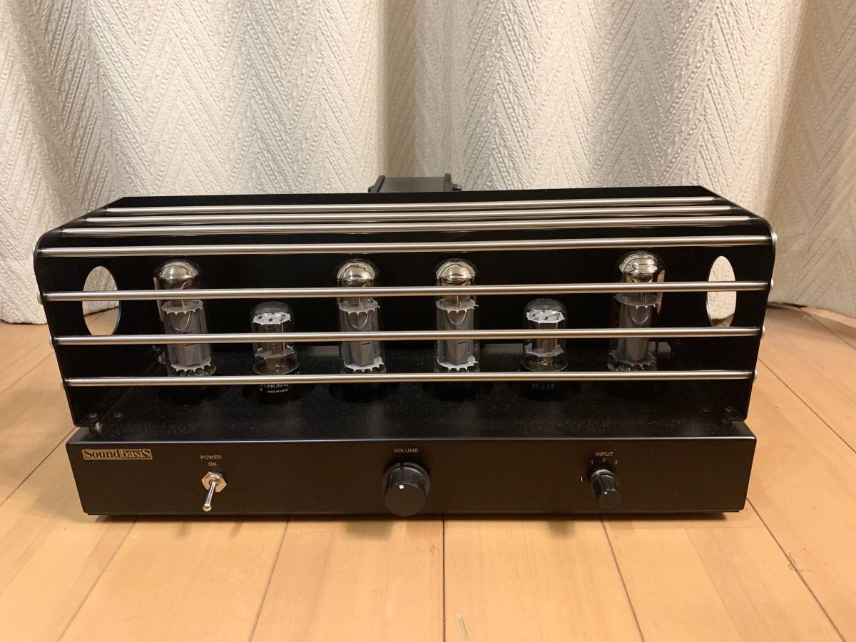 真空管プリメインアンプ Sound basis AK-15 INTEGRATED TUBE AMPLIFIRE