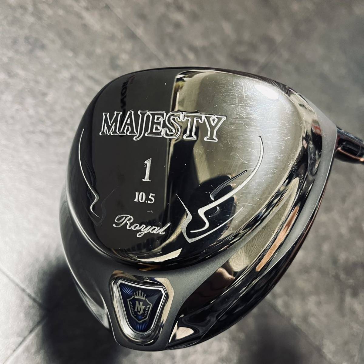 送料無料 中古美品 マルマン マジェスティ ロイヤル ドライバー 1W LV520 45.5インチ 274g フレックスR 10.5° 日本製 高級