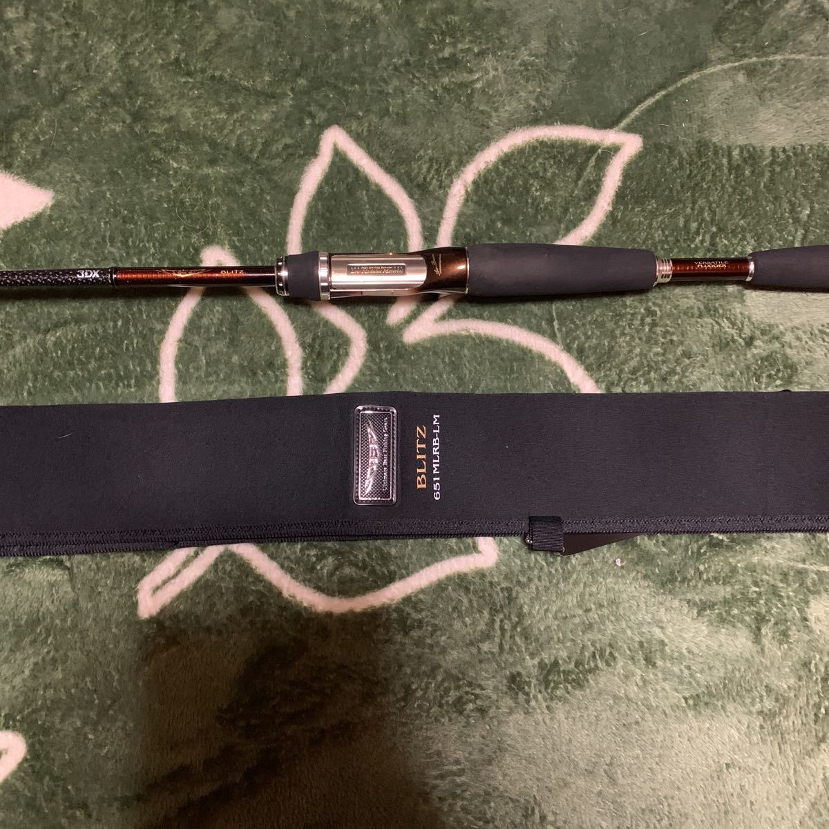 フィッシング Daiwa STEEZ 651MLRB BLITZ バスロッド