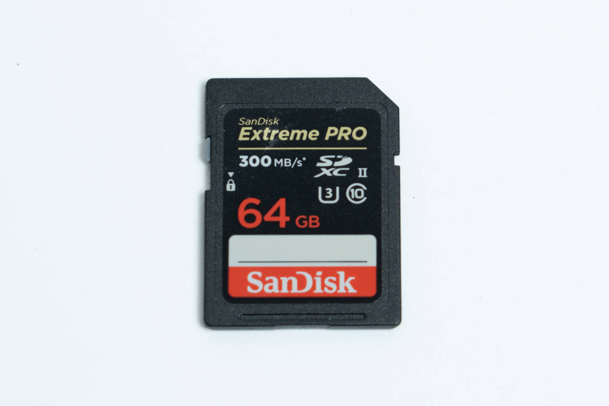 SanDisk サンディスク 64GB SDカード Extreme PRO UHS-Ⅱ uhs-ii U3 300MB/s Extreme PRO SDSDXPK-064G-GN4IN （64GB）