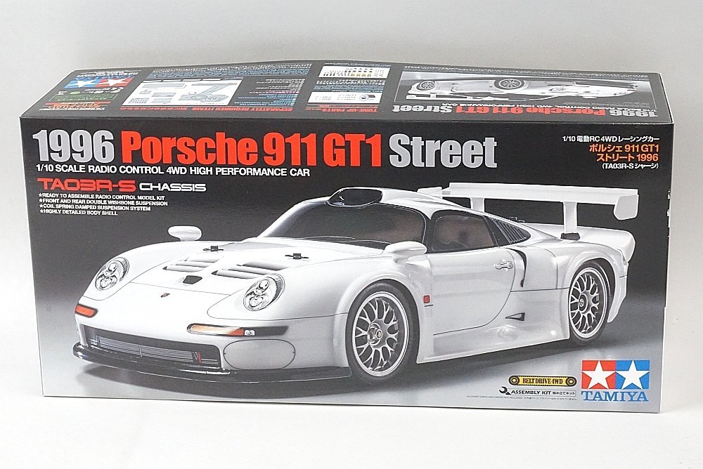 電動RC4WDレーシングカー ポルシェ911GT3カップカー プロポ サーボ付き