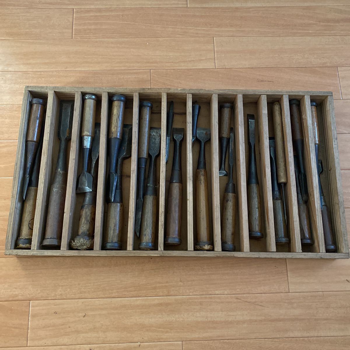 大工道具 ノミ　22本