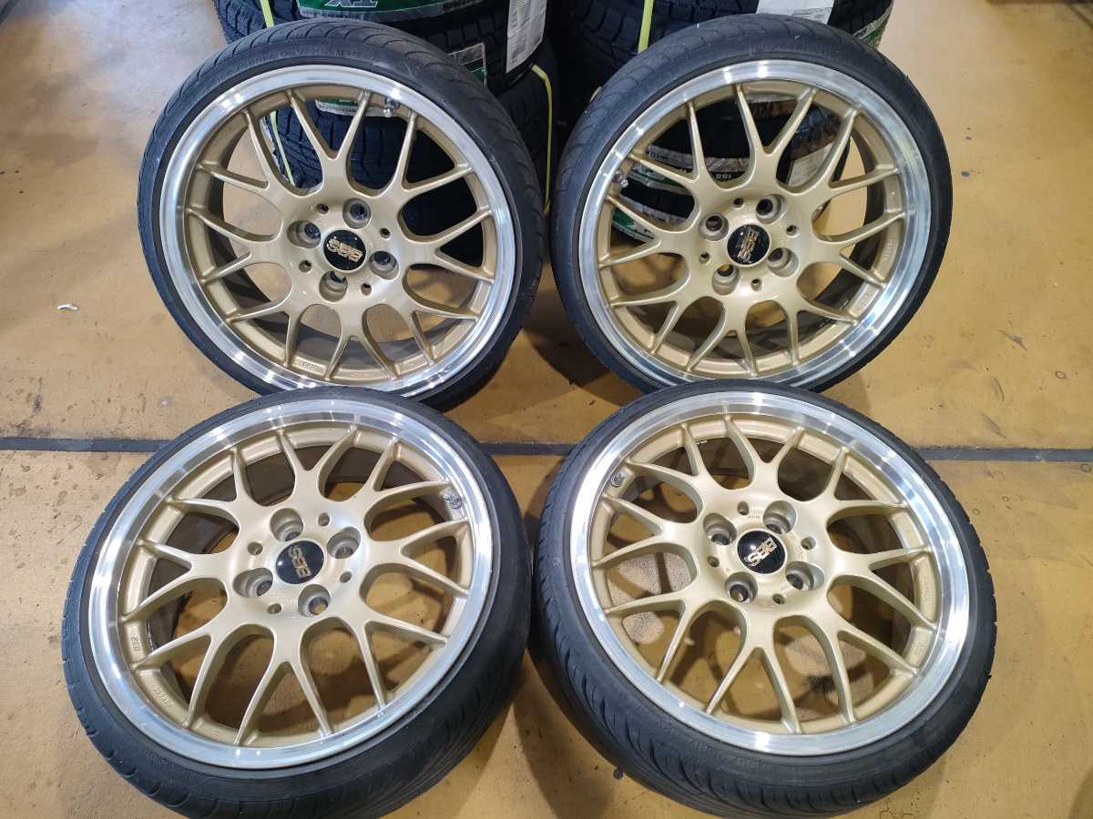 送料無料】BBS FORGED RG-R 17×7J +38 4-100 RG712H Gold Diacut(GLD 