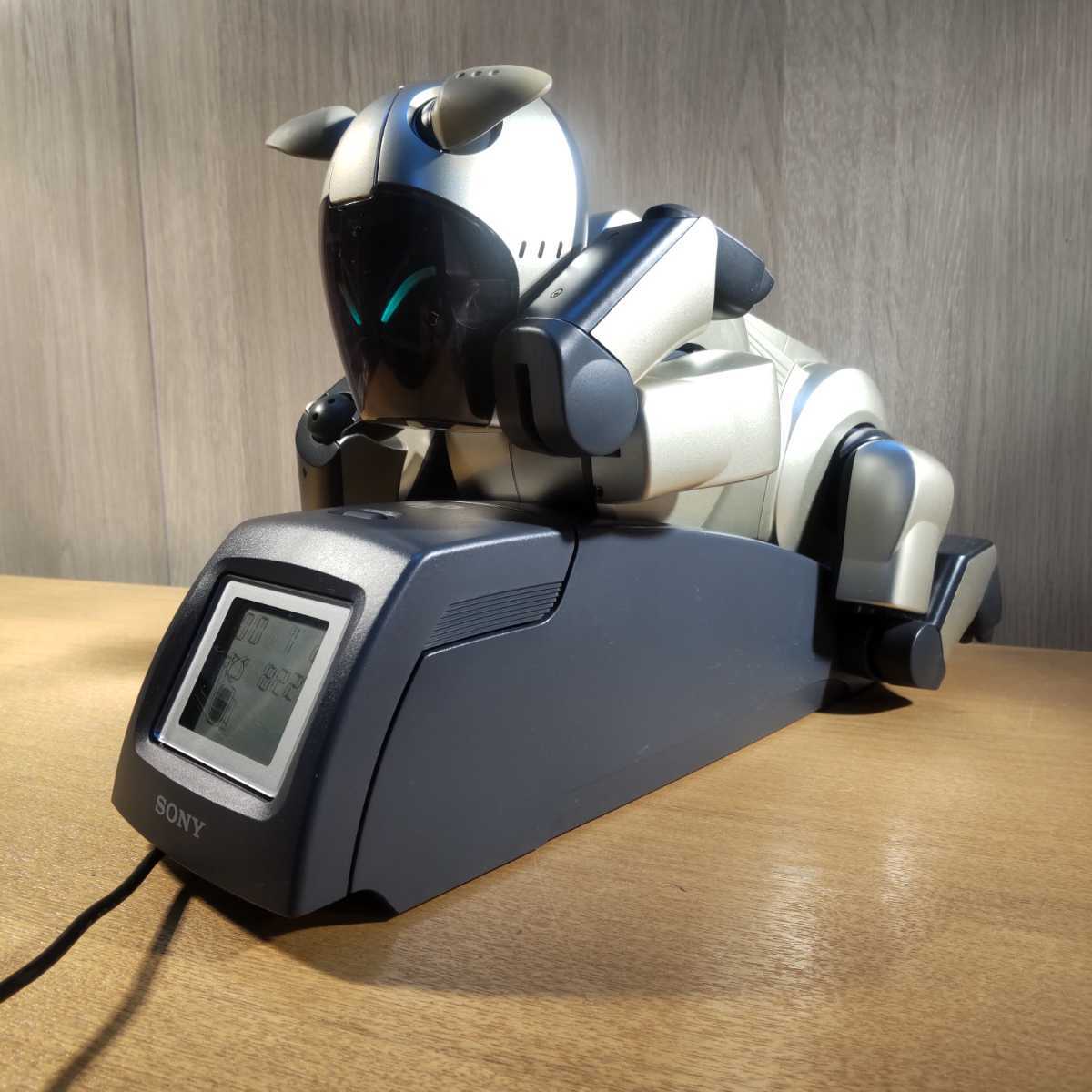 現状 SONY アイボ　AIBO ERS-210 通電確認済　動作未確認 付属品アリ バック付