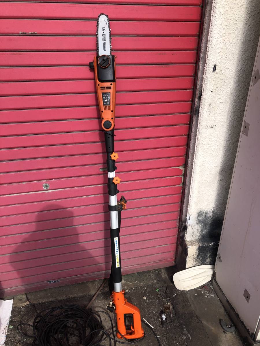 N-1686 YARD FORCE ヤードフォース YF5299 高枝切り電動チェーンソー 切断機 電動工具 チェンソー　100V