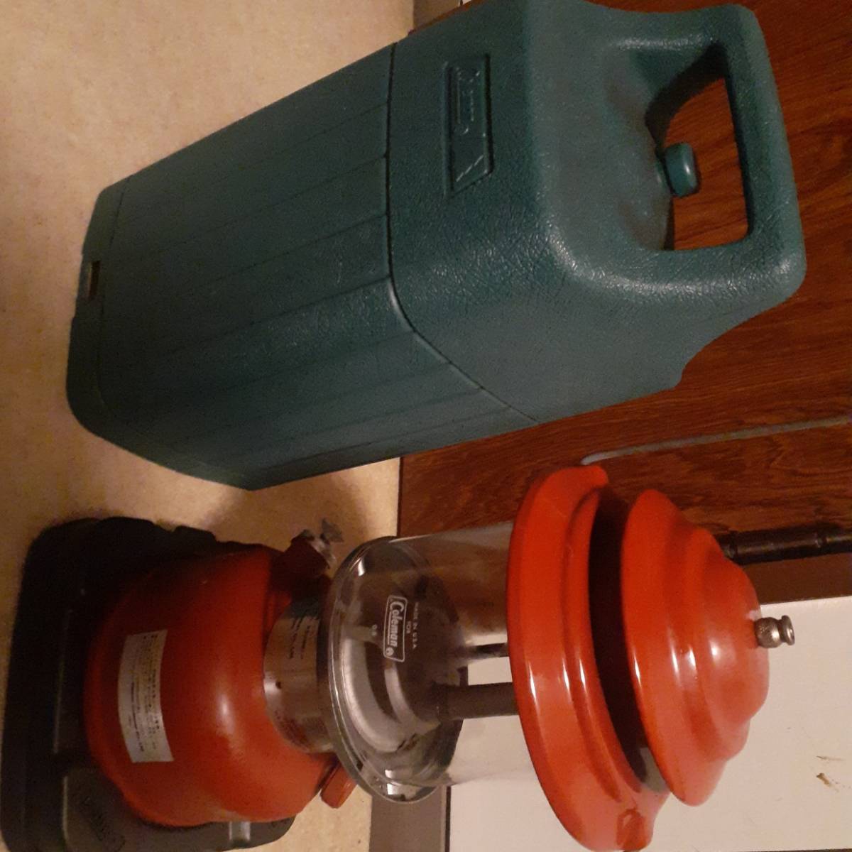 希少な陶器バーナー付きイエローボーダー 1954年8月製コールマン200A