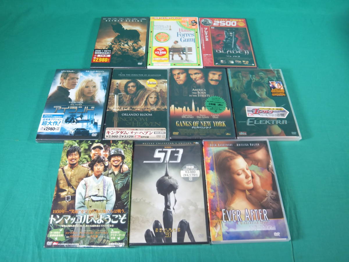 78/Q953☆洋画DVD☆DVD まとめ売り10本セット☆バットマン ビギンズ