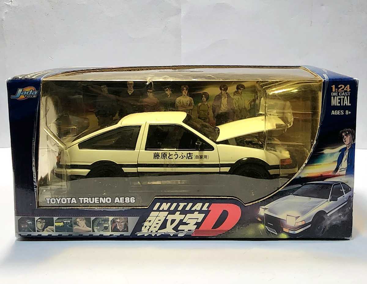 新品 Jada TOYS 頭文字D イニシャルD TOYOTA TRUENO AE86 藤原とうふ店