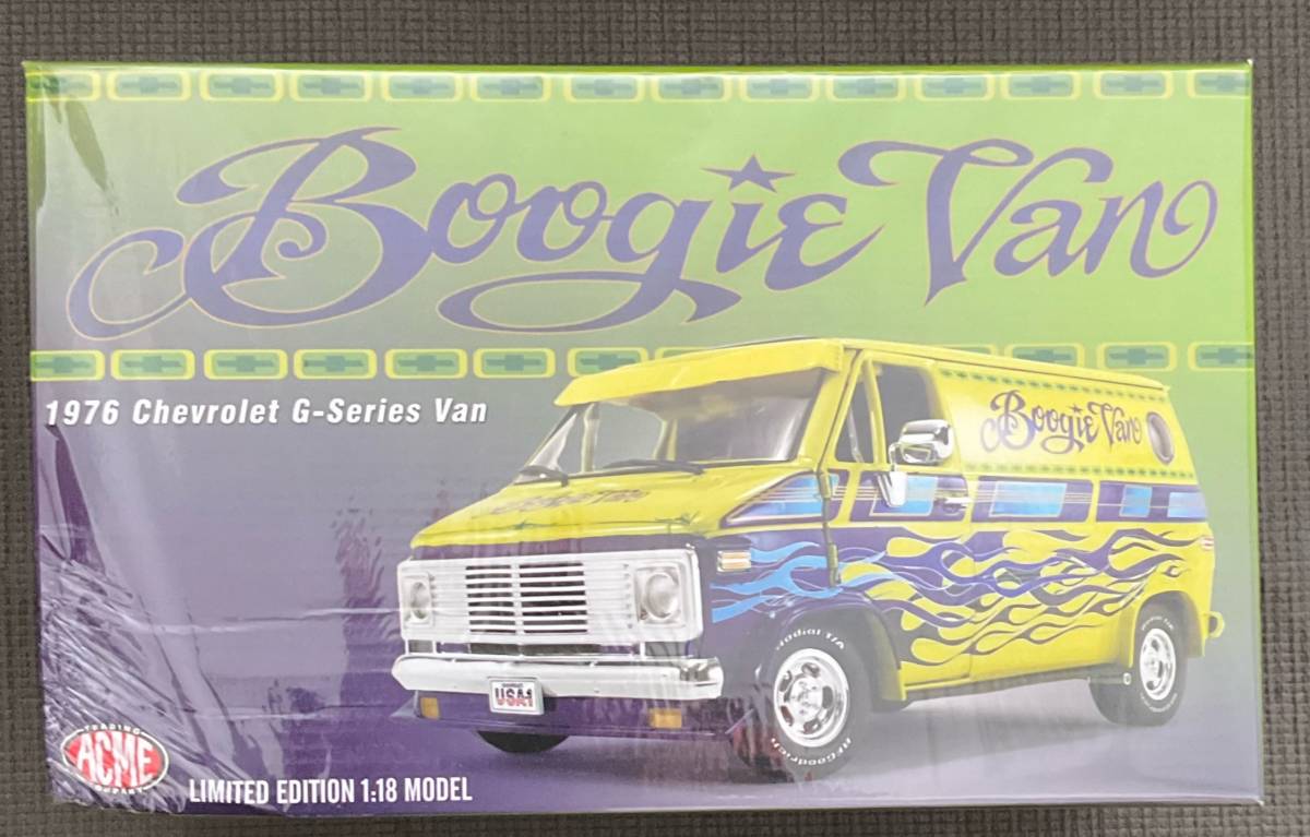 【得価，新品】 ACME 1:18 1976 シボレー G-Series Van - Boogie Van(乗用車)｜売買されたオークション情報、yahooの商品情報をアーカイブ公開 - オークファン 乗用車