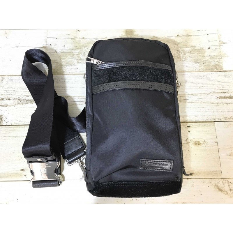 ＭＳＰＣ スリングバッグ 黒 日本製 鞄 マスターピース ボディバッグ ブラック メンズ 鞄/219