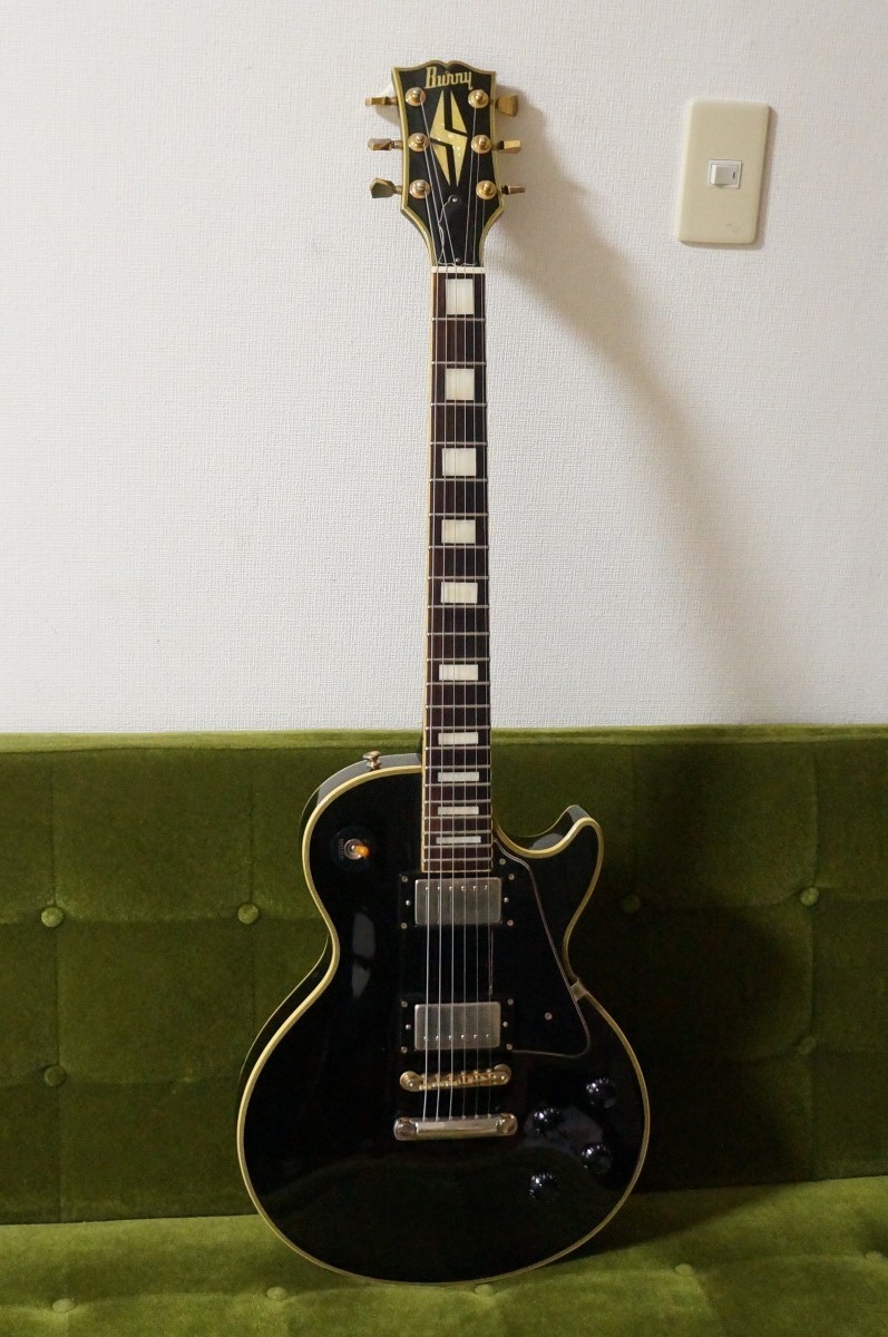 Burny RLC-70 Custom Black 1990s Paul Les RLC70 Japan レスポール