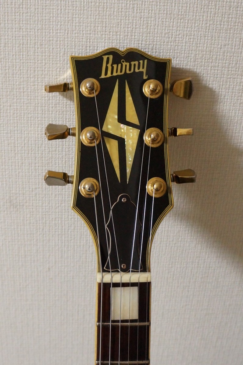 Burny RLC-70 Custom Black 1990s Paul Les RLC70 Japan レスポール