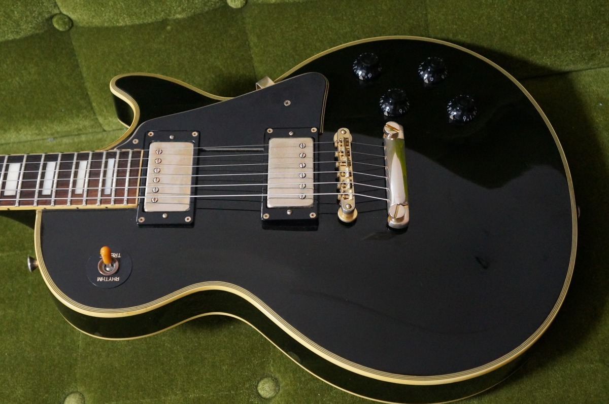 Burny RLC-70 Custom Black 1990s Paul Les RLC70 Japan レスポール