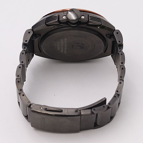 1円 稼働 良品 シチズン アテッサ H610-T016405 9O1112 TI 電波 