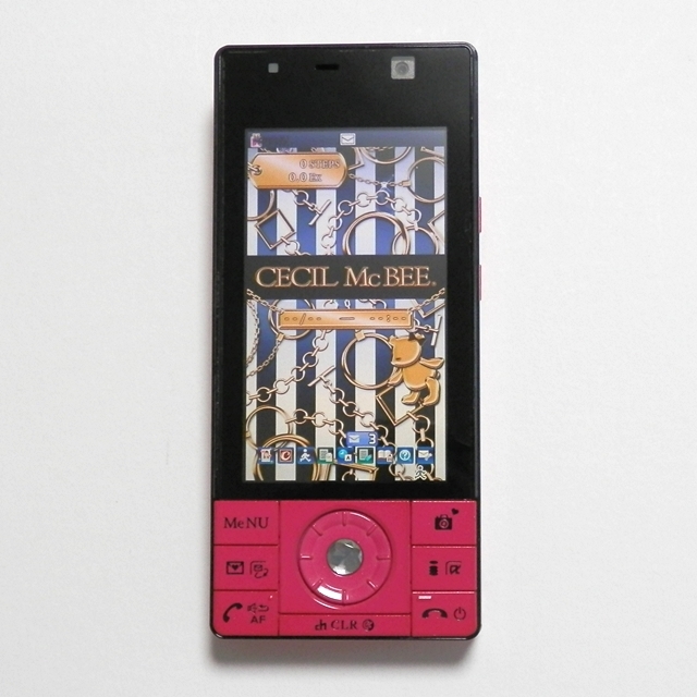 docomo STYLE series F-04C 小悪魔 PINK / CECIL McBEE セシルマクビー
