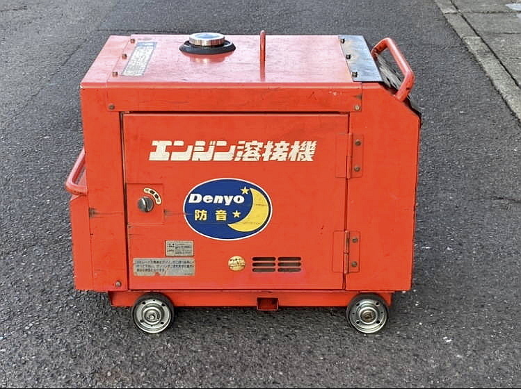 デンヨー エンジン溶接機 防音型 DENYO⁄デンヨ－ エンジン発電機溶接機 