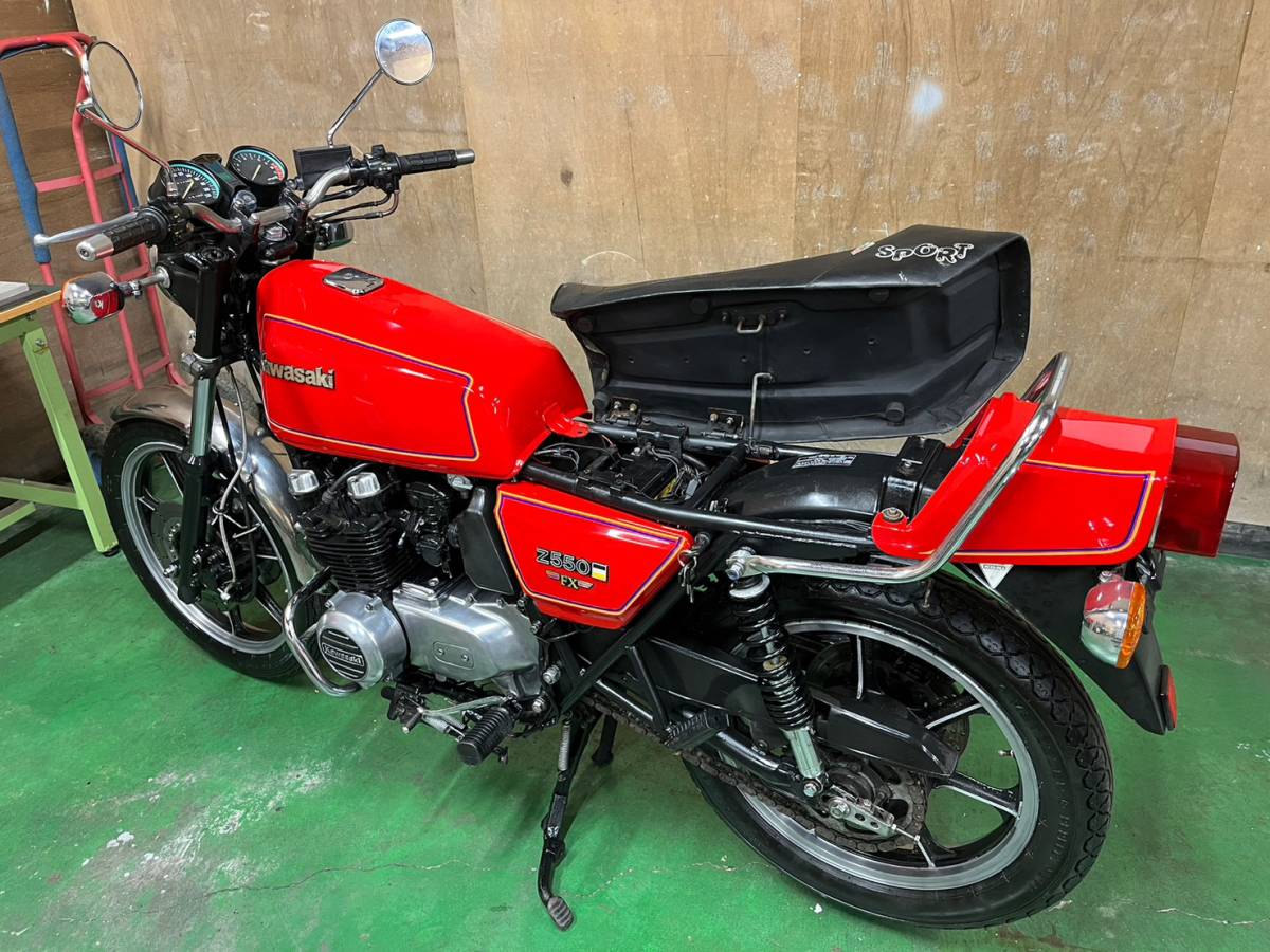 Z550FX 予備検査付 オリジナル 極上車輌 Z400FX CBX400F GS400 Z550FX