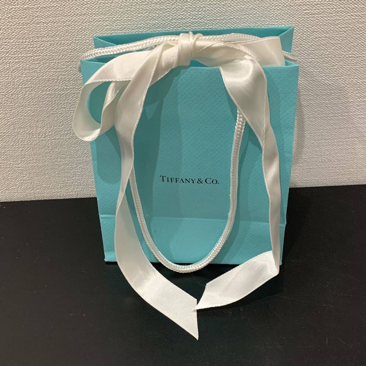 TIFFANY&Co ティファニー ネックレス ブルーダブルハート ティファニー