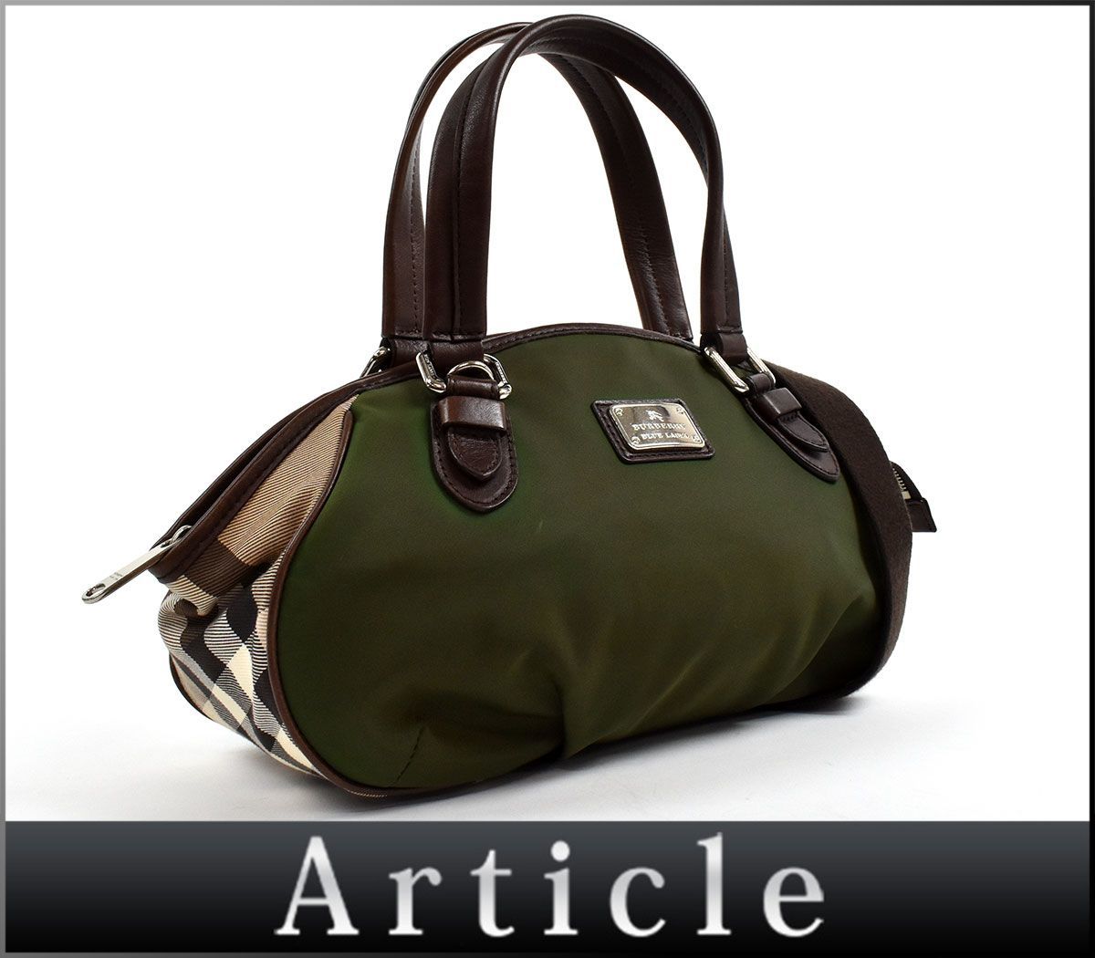 138721◇ BURBERRY バーバリー ブルーレーベル 2WAYハンドバッグ 