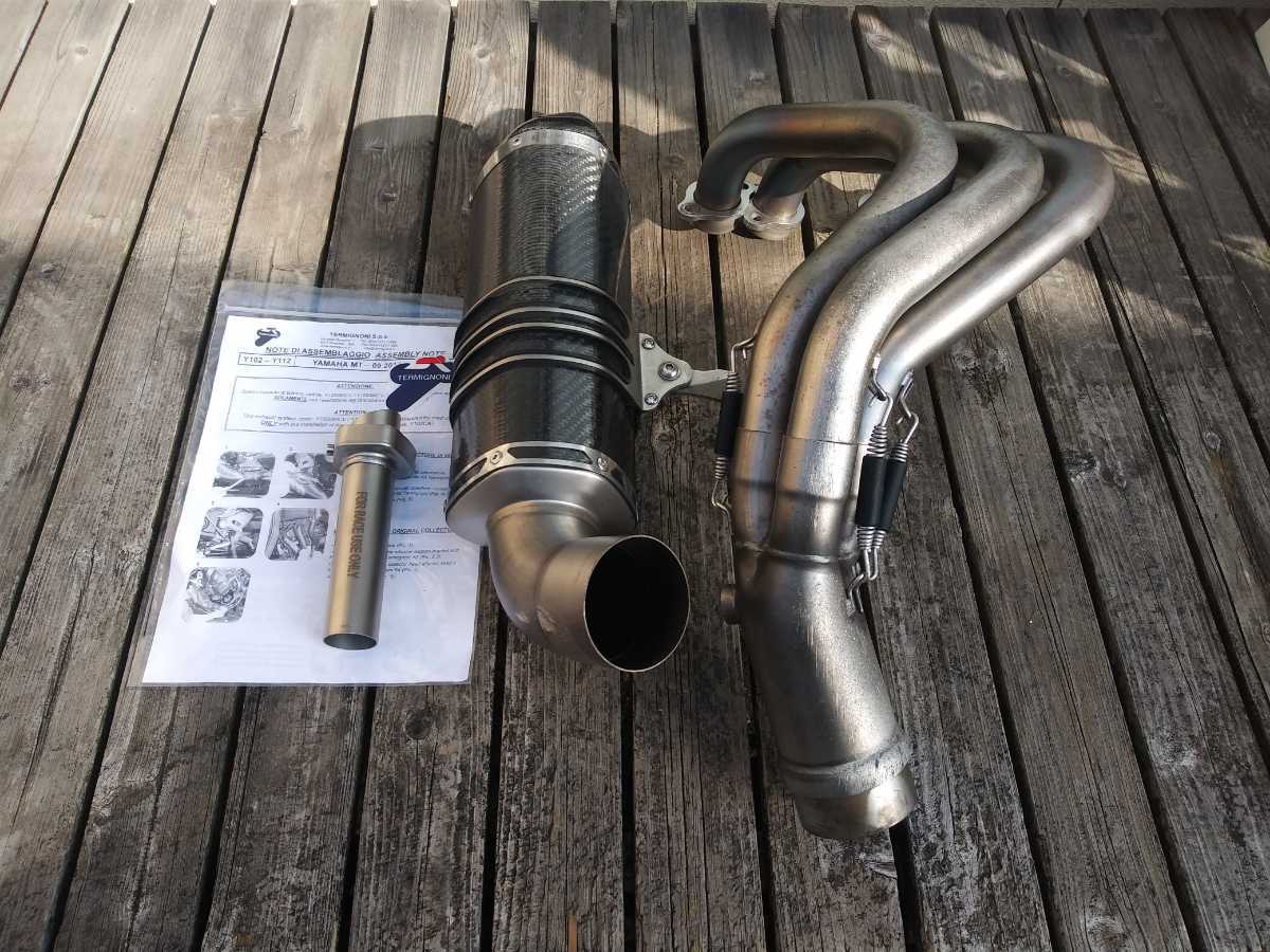 mt-09 xsr900 テルミニョーニマフラー テルミニョーニフルエキ