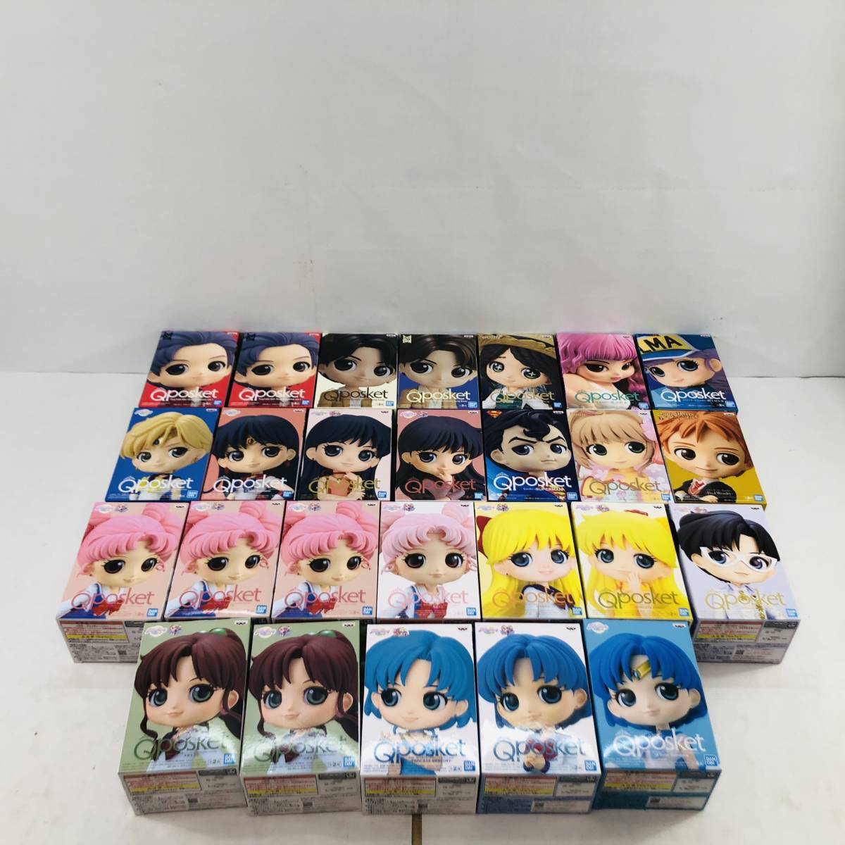 11560）Qposketまとめ セーラームーン/Tiny TAN/ハリーポッター/カード 
