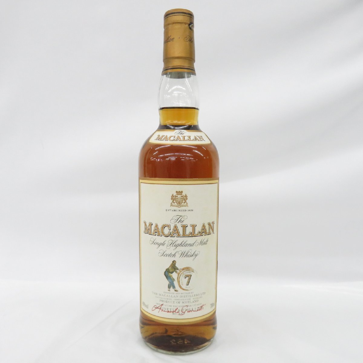 未開栓】The MACALLAN ザ・マッカラン 7年 アルマンド・ジオベネッティ