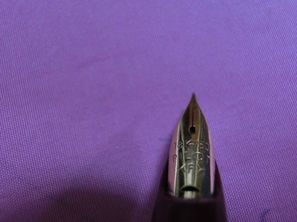 ☆ PILOT(パイロット) ペン先〈F〉 18K-750万年筆☆977