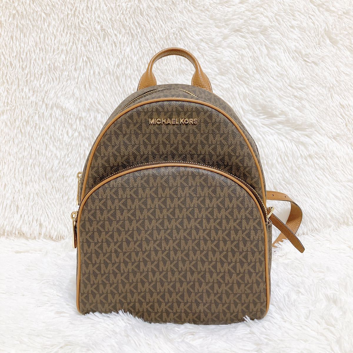 マイケルコース KORS リュック MICHAEL 美品 バック レザー 