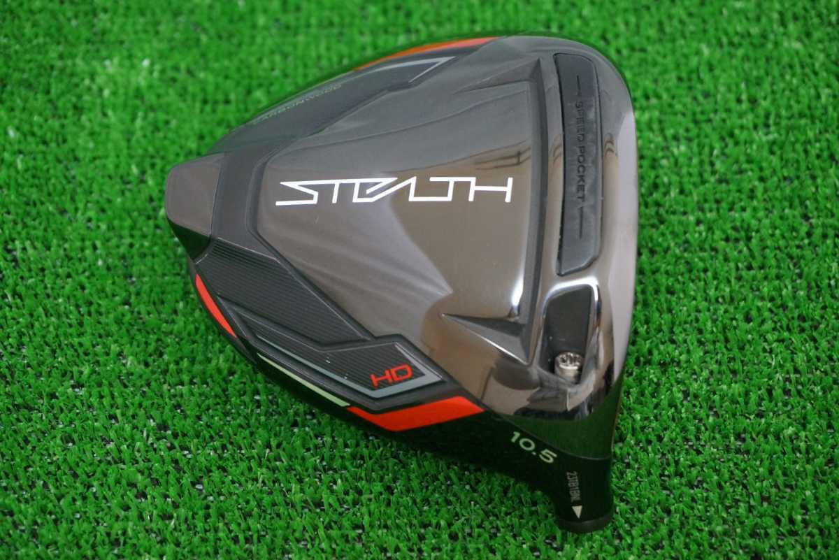 【送料無料】TaylorMade　テーラーメイド　　STEALTH HD ステルス HD 10.5° 10.5度。ヘッド単品。ヘッドカバー付き。（DH26）