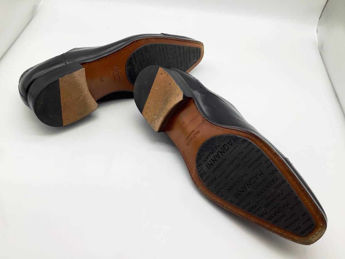 使用僅美品】MAGNANNI マグナーニ ☆内羽キャップトゥドレス 40 