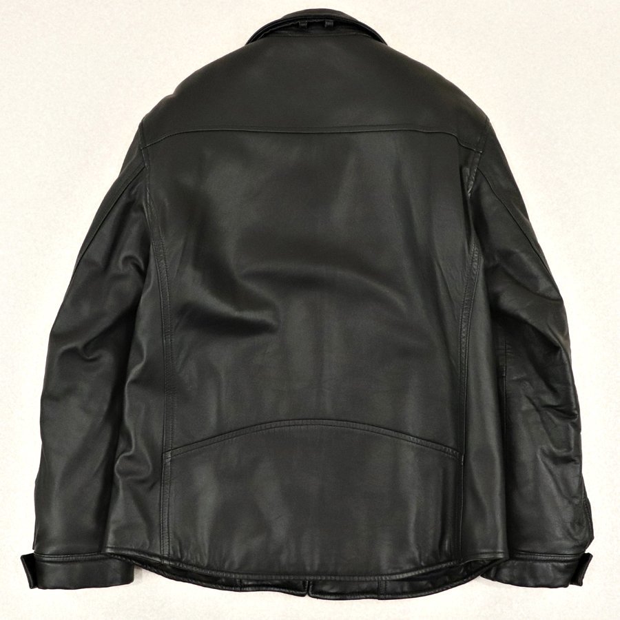 相場価格￥120，000- 美品 theory セオリー 上質 羊革 ラムレザー 中綿