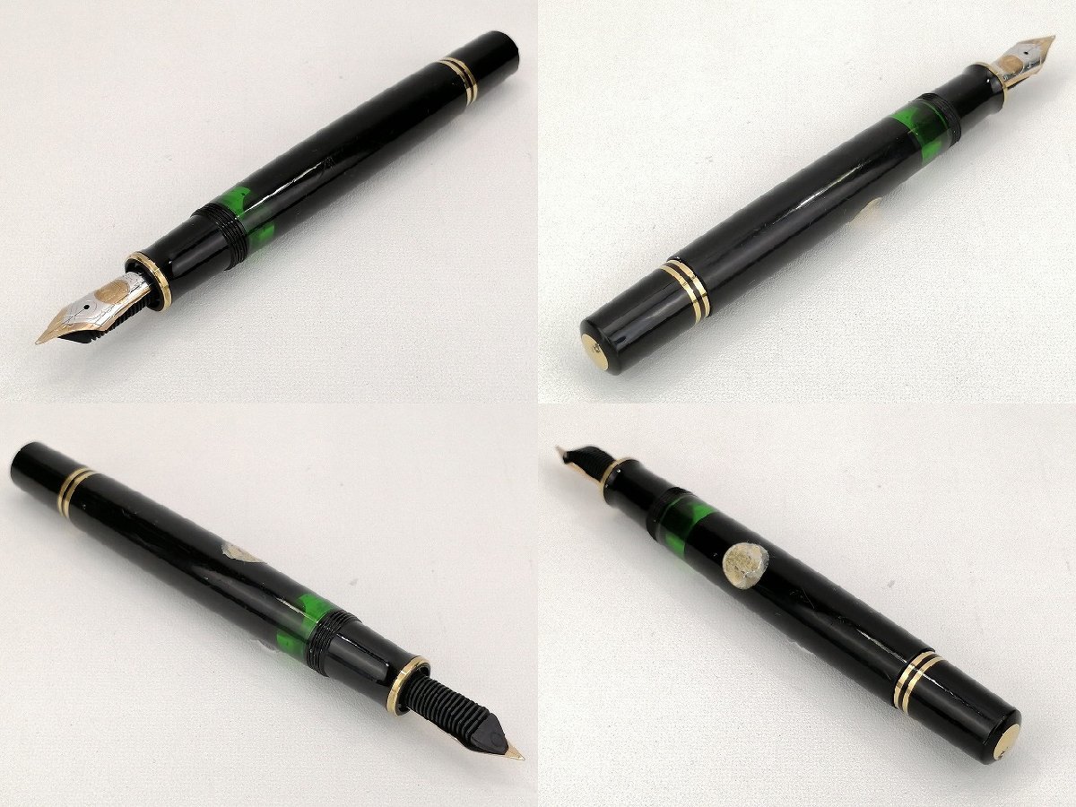 ペリカン 万年筆 インク付き 未使用品 ペン先F刻印 Pelikan Gunther