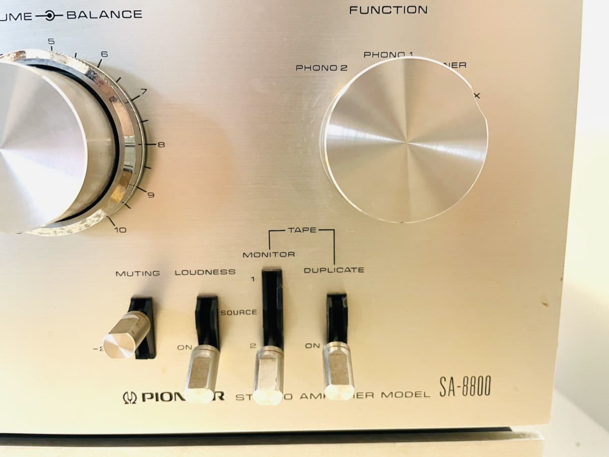 Pioneer オーディオ アンプ ステレオアンプ SA-8800 TX-8800 2台