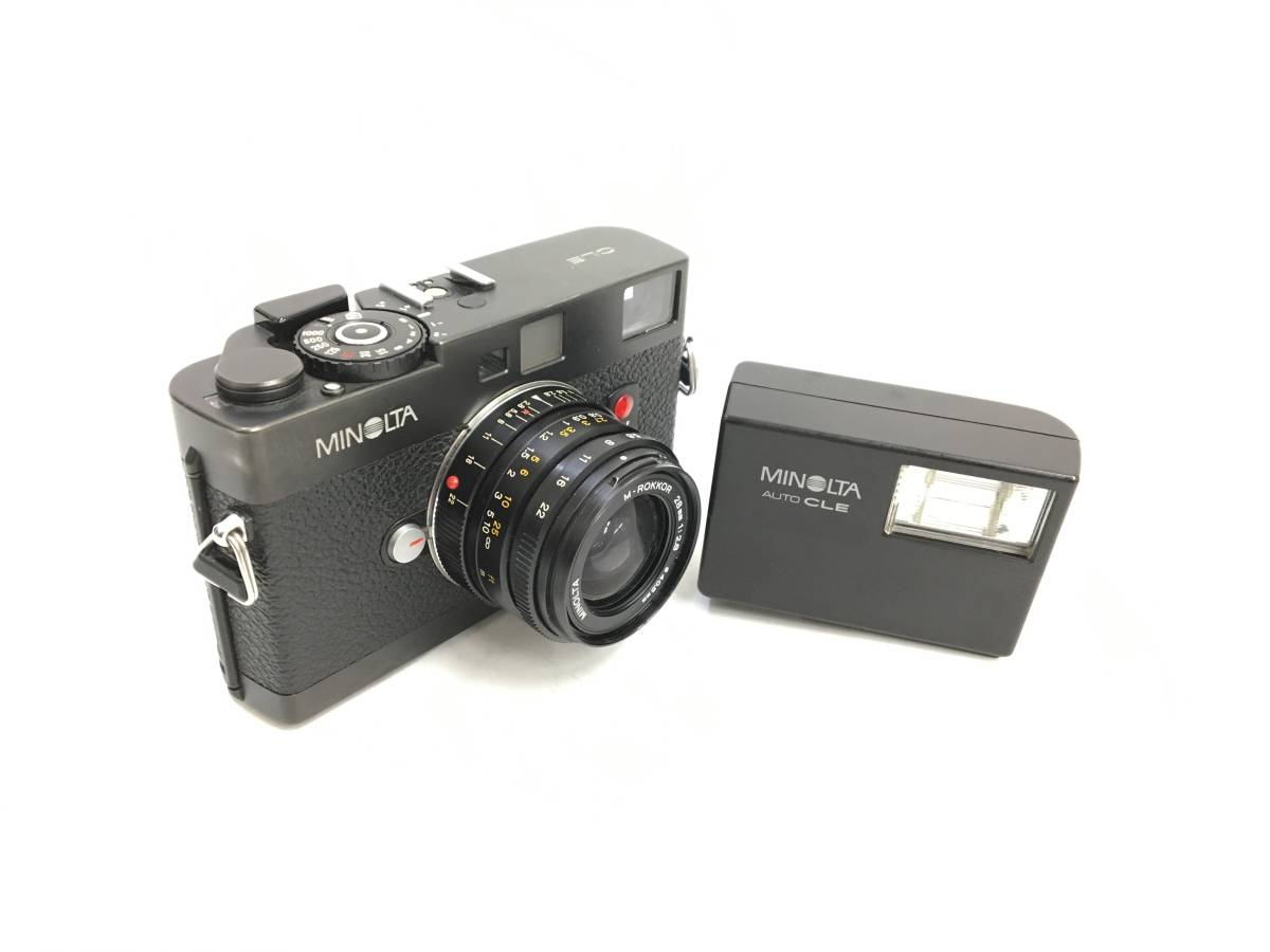 最新作，2025 MINOLTA CLE ミノルタ レンジファインダーカメラ(ミノルタ)｜売買されたオークション情報、yahooの商品情報をアーカイブ公開 - オークファン ミノルタ