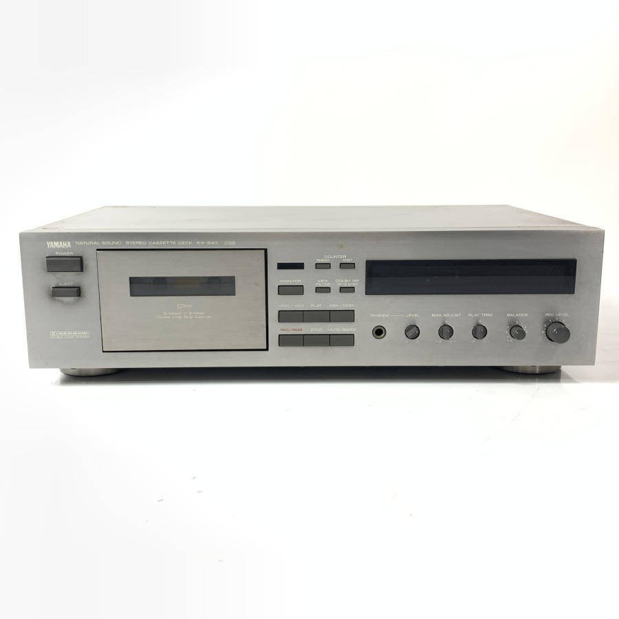 YAMAHA ヤマハ KX-640 ステレオカセットデッキ　M2867 YAMAHA ヤマハ KX-640 ステレオカセットデッキ 説明書付き YAMAHA